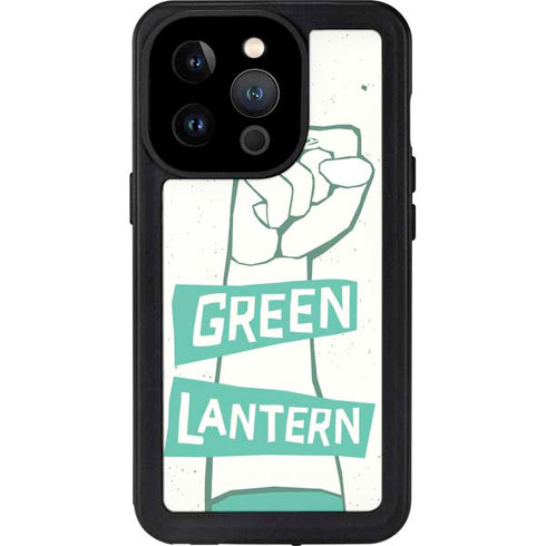 DC Comics Green Lantern Power Fist iPhone 15 Pro Waterproof Case